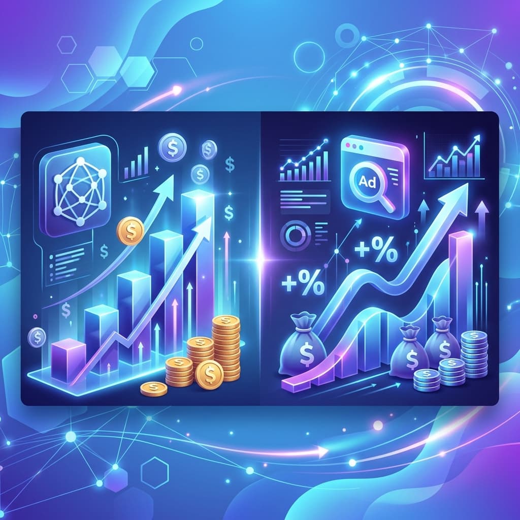 Adsterra vs Google Ads: Como Economizar até 70% em Custos de Publicidade Digital